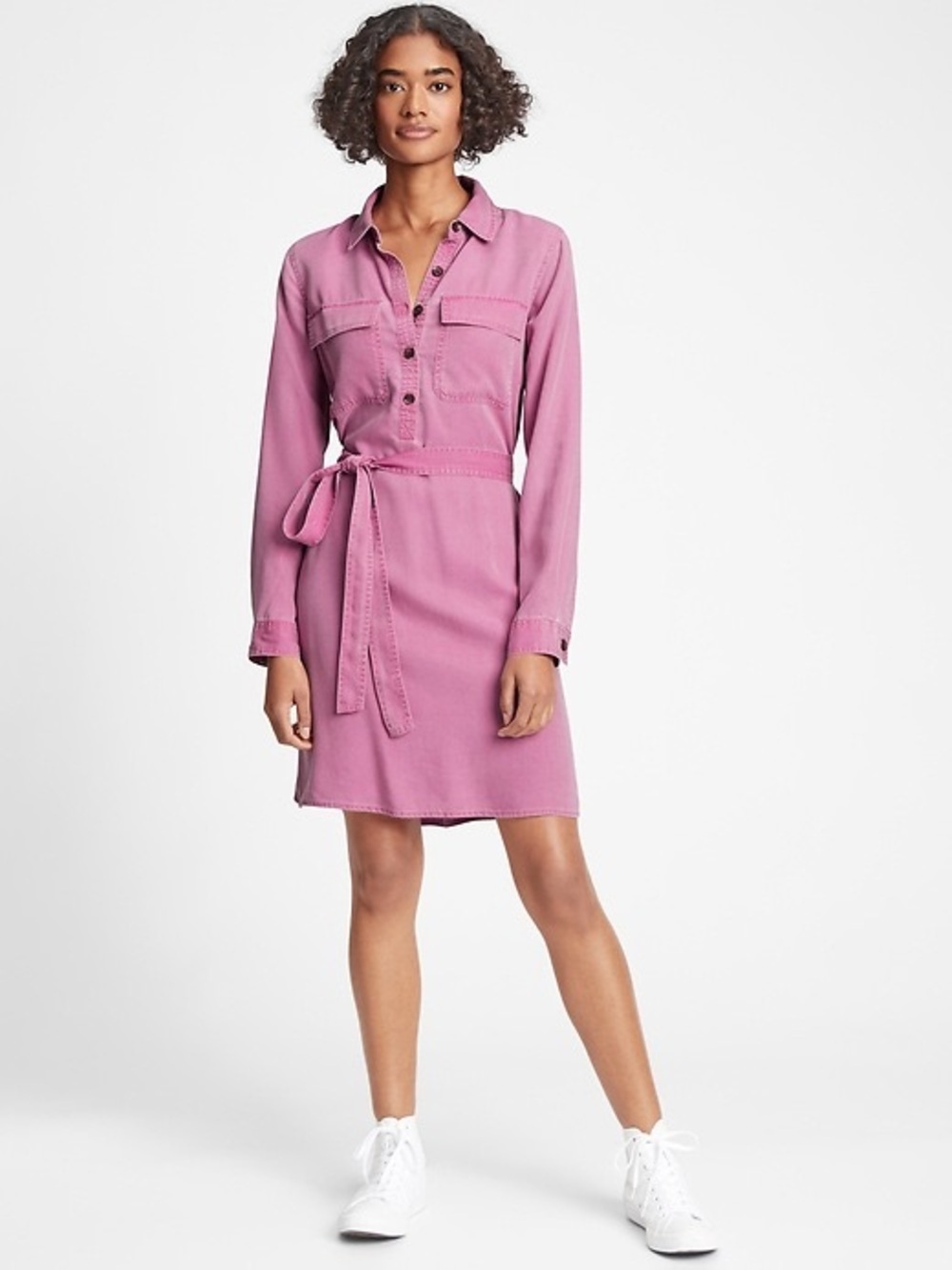 Gap Utility Shirt Dress